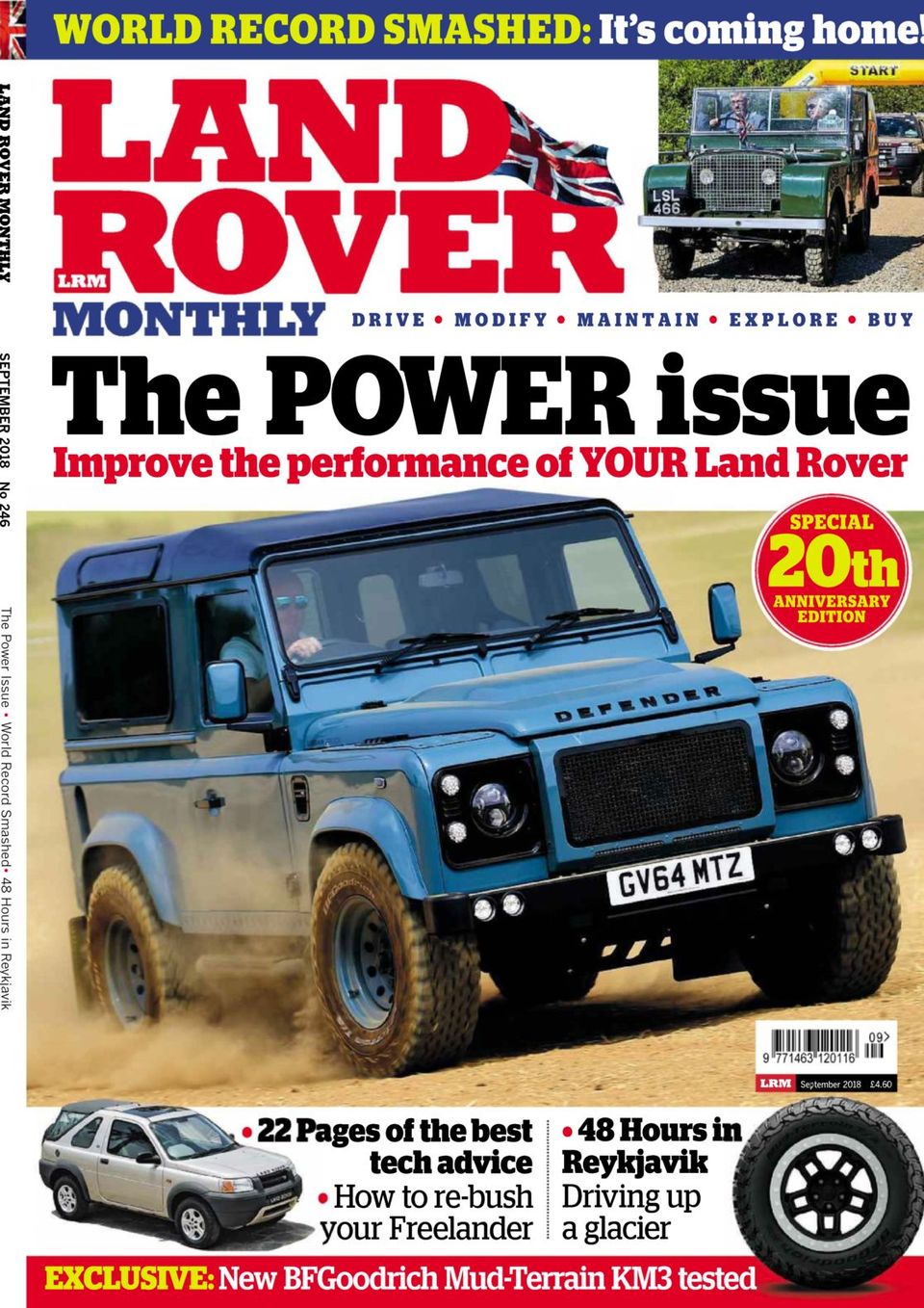 magazine land rover